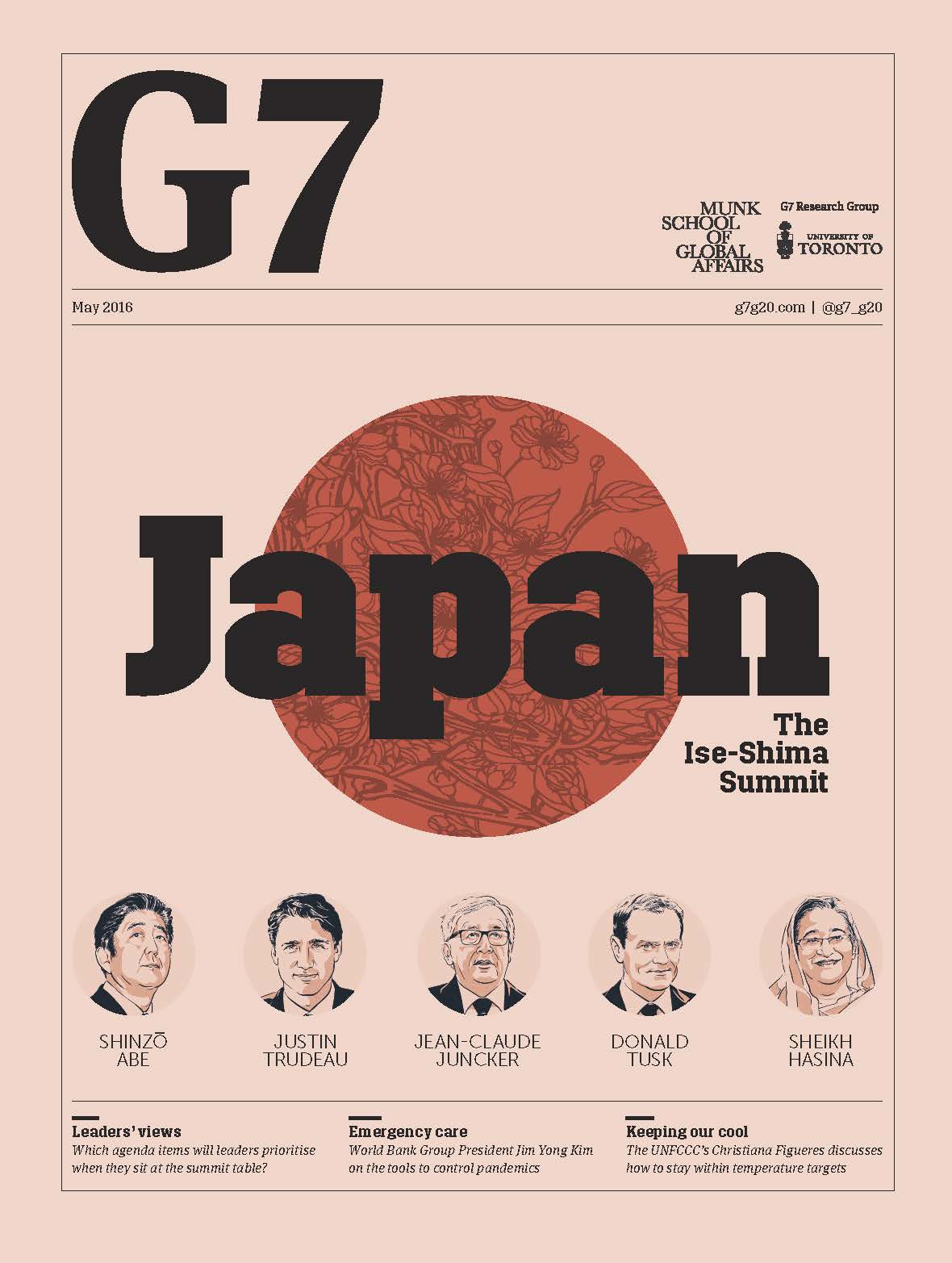 G7 Japan: The Ise Shima Summit 2016