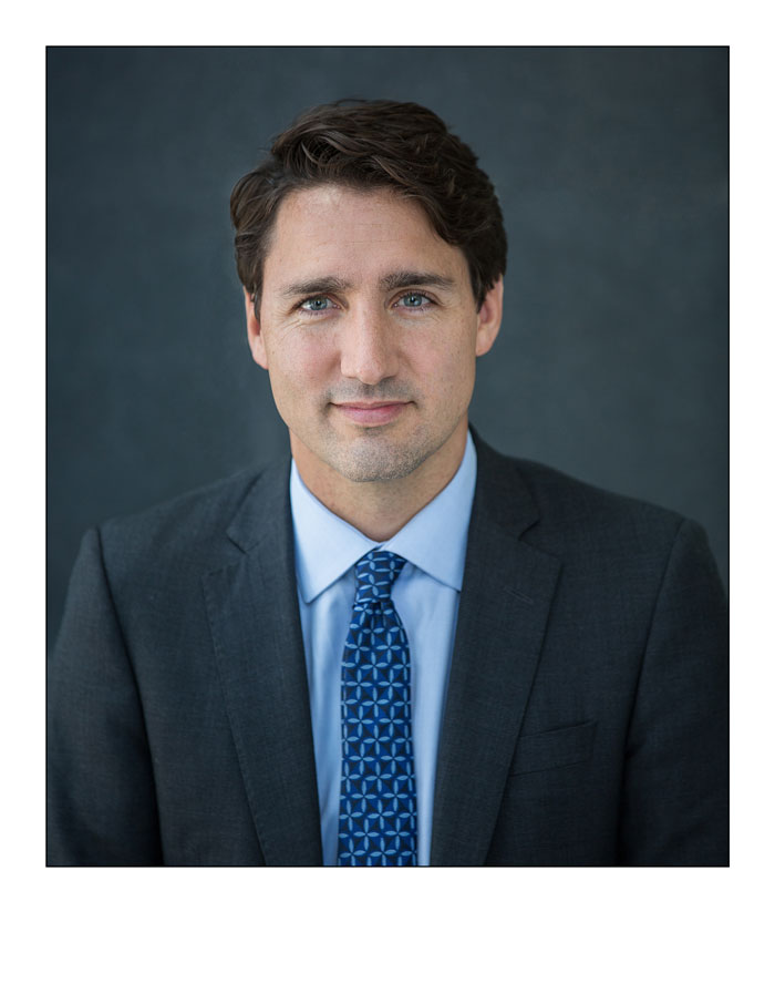 Le très honorable Justin Trudeau, premier ministre du Canada