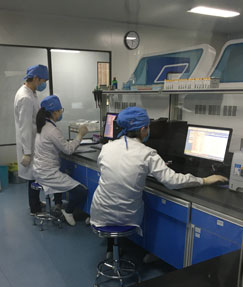 Sinobioway technicians at work
